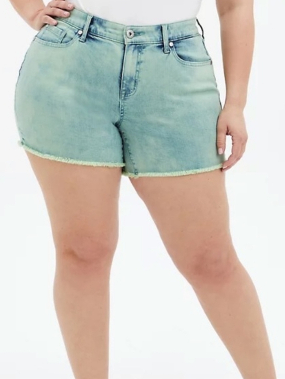 Torrid 5 Inch Vintage Stretch Mid-Rise Short